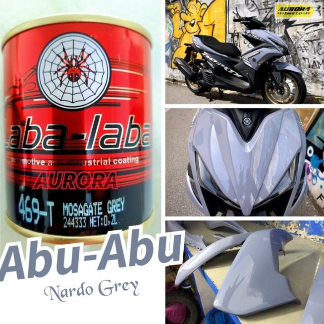 Cat Nardo Grey Laba Laba Spider Mosagate Grey Abuabu Solid 200Cc