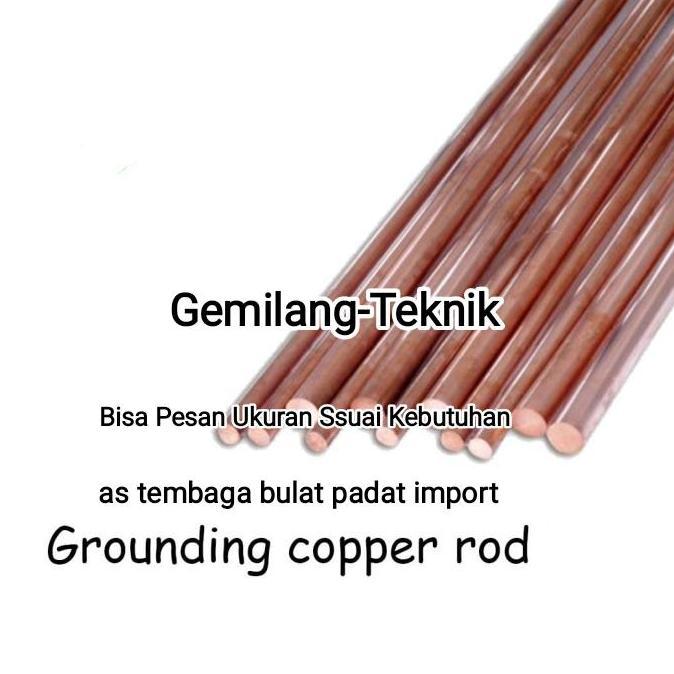 as tembaga 25 mm X 50 cm