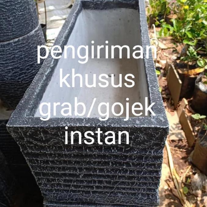 Terlaris Pot Semen Minimalis Panjang 1Meter