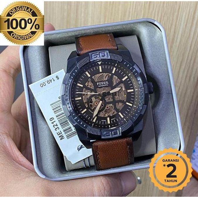 Promo Jam F0SSIL ME3219 Automatic 50mm 0riginal COD