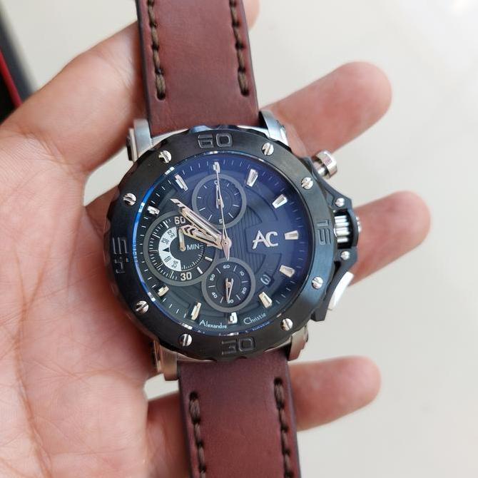 Promo JAM TANGAN ALEXANDRE CHRISTIE AC9205MC / AC 9205 MC COLLECTION SILVER COD