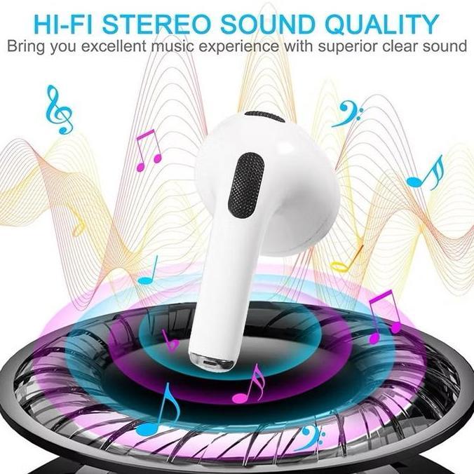 Utech TWS Pods Pro2 Active Noise Cancellation Earphone Bluetooth Super Bass headset Bluetooth Ori He