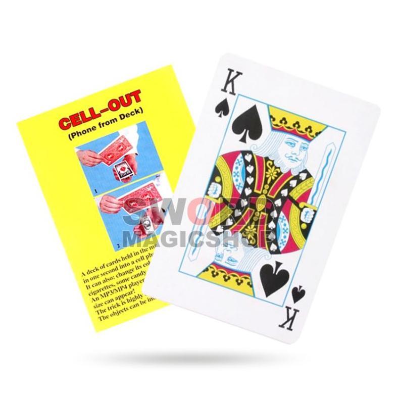 viral Alat Sulap Cell Out - Sulap Kartu - Toko Sulap - Card Magic - Kartu Jadi Uang -  Sword Magic S