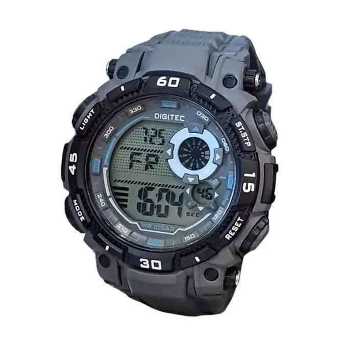 Promo jam tangan pria digitec dg 5030 original digital angka huruf besar for big hand fashion Watche