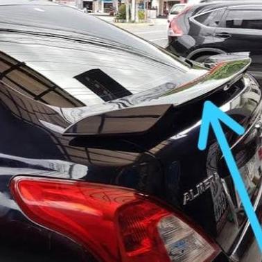 SPOILER NISSAN ALMERA SEDAN ALMERA DENGAN LAMPU ORIGINAL DAN TERPERCAYA