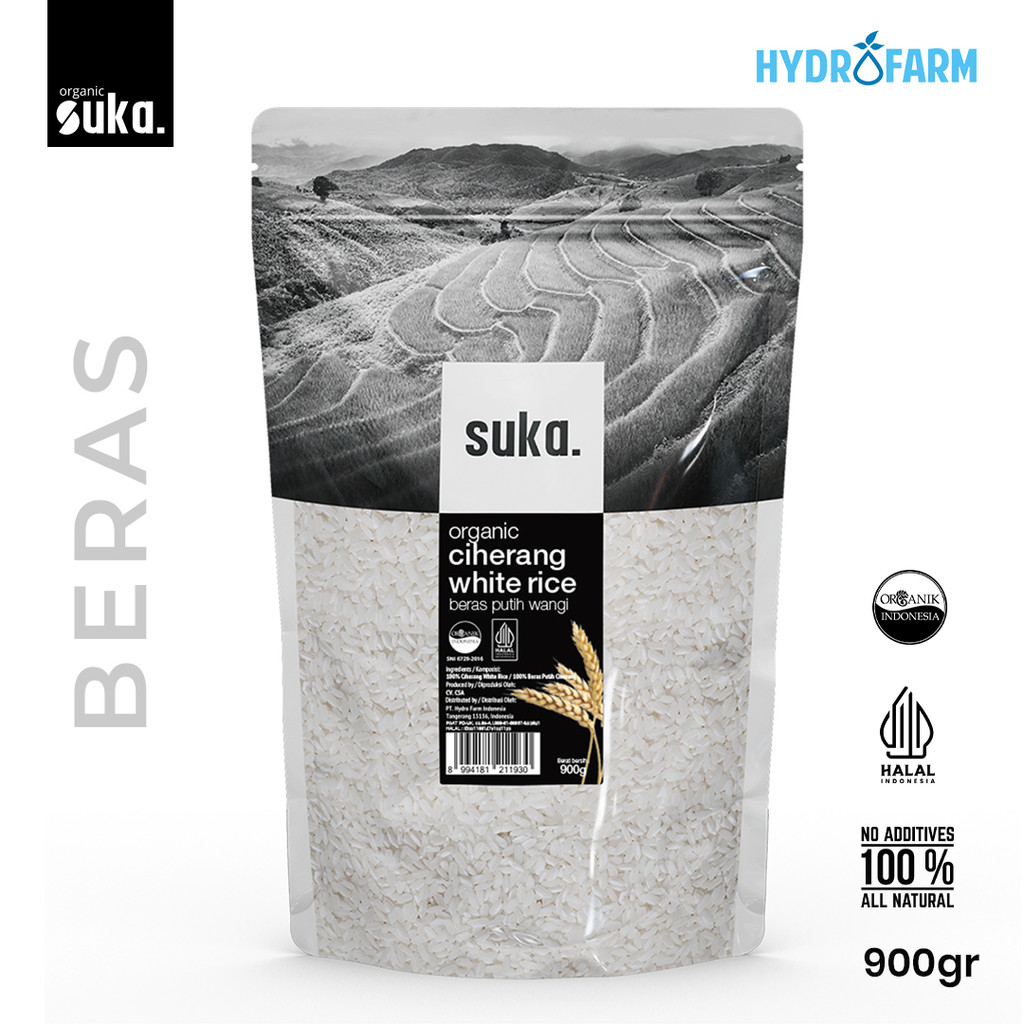 Suka - Organic Ciherang White Rice / Beras Putih Ciherang