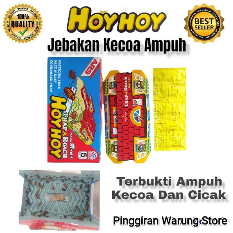Hoy-Hoy Perangkap Jebakan Kecoa/Cicak Original Japan