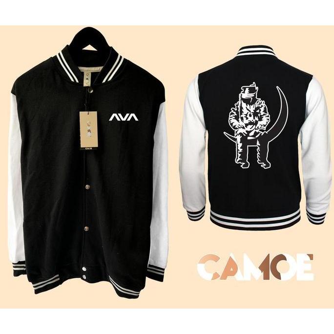 DS51 - Jaket Baseball Varsity Music Angels And Airwaves Love Album Logo