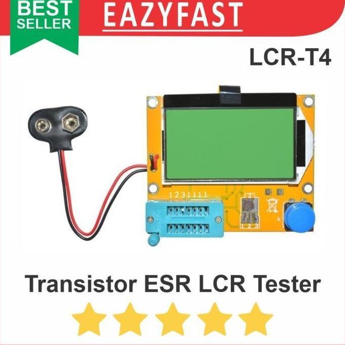 ESR LCR Meter Component Transistor Smart Tester LCR-T4