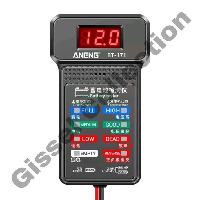 Tester Baterai Battery Tester Digital TESTER ACCU /AKI MOBIL MOTOR