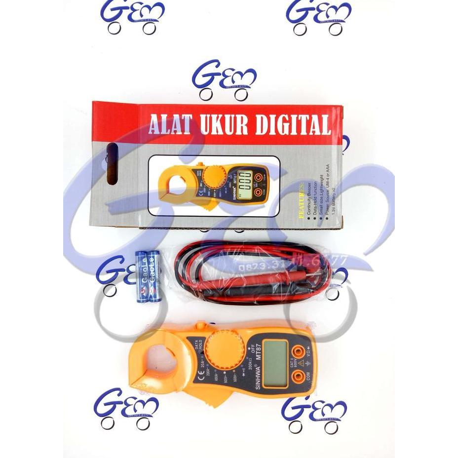 MULTI TESTER MT-87, MULTIMETER MT87, AVOMETER MT87, ALAT UKUR DIGITAL