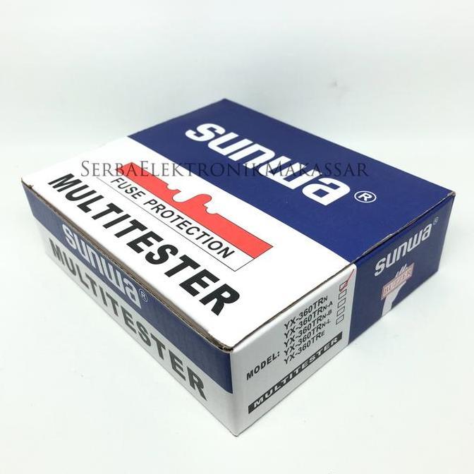 Multi Tester Avometer Multimeter Analog Sunwa YX-360TRN