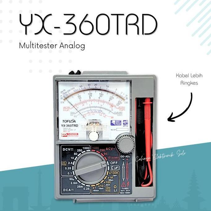 Multitester Suoer TOFUDA YX 360 TR Multimeter Analog Avometer