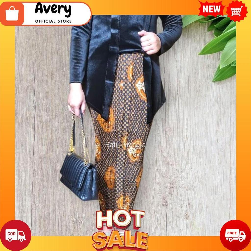 Rok Plisket Batik Wiru/Motif Truntum Garuda/Rok Kondangan/Produksi Plisket [Cod]