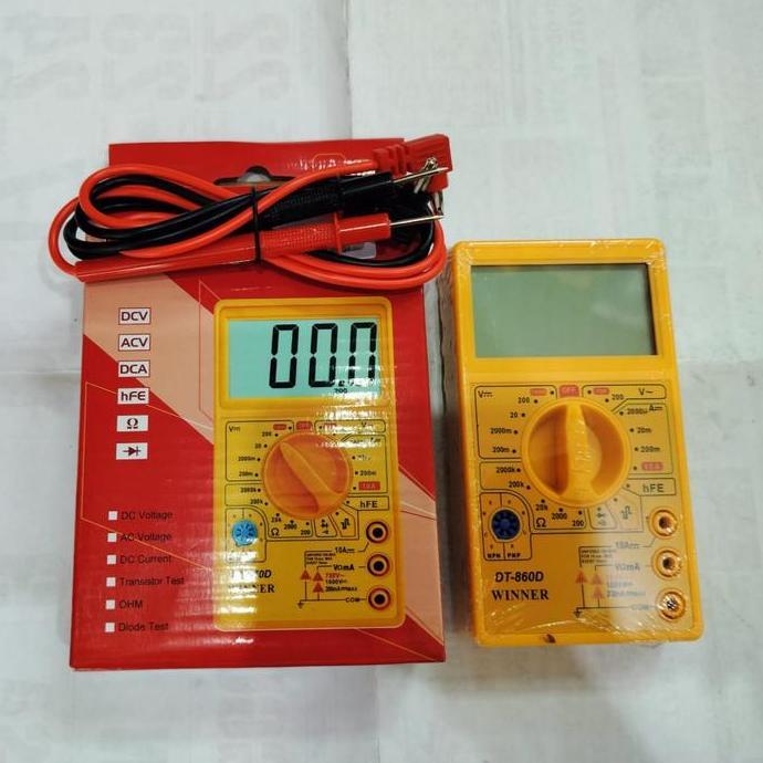 MULTITESTER DIGITAL WINNER DT860D