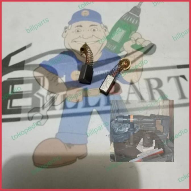 siap kirim] carbon brush JLD J28-1 spul kul arang J26-1 kulbrush rotary hammer bobok beton sds