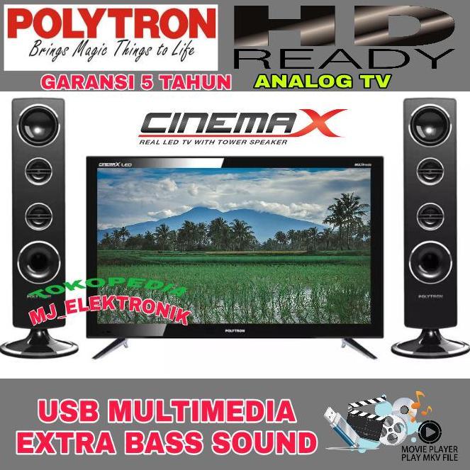 Tv Led Polytron 24Inch Pld24T8511 Cinemax