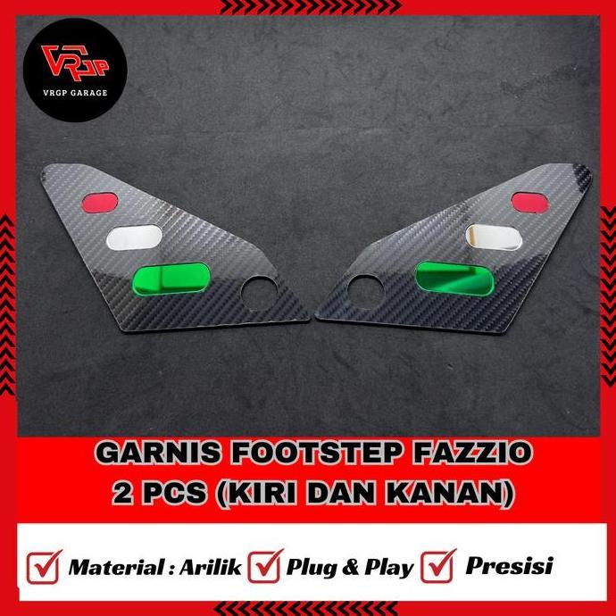 VRGP Garnis Footstep Fazzio/ Garnish Side Step Fazzio/ Aksesoris Fazzio Murah