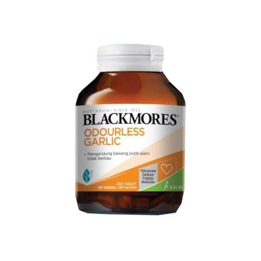 Blackmores Odourless Garlic (90) - Ringankan Gejala Darah Tinggi Original