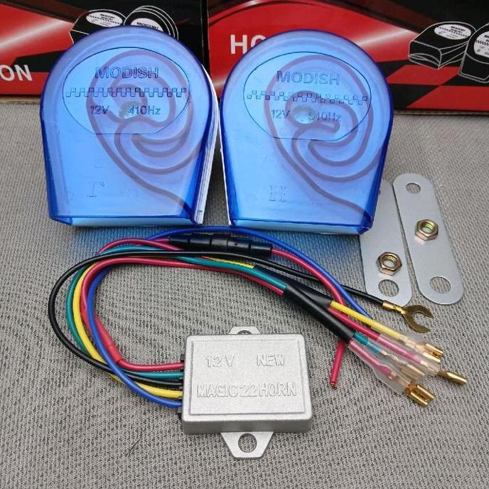 Klakson Keong Echo Telolet Klakson Keong Double 22 Suara 12V Klakson Klakson Telolet Echo 2 Pcs Klak