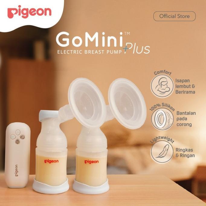 Pigeon Breast Pump Go Mini Plus New Double Pump Original