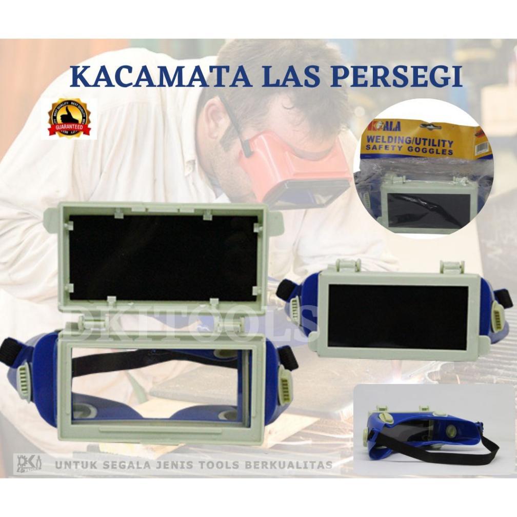 KOALA Kacamata Las Persegi / Kacamata Safety / Kacamata Pengaman Las