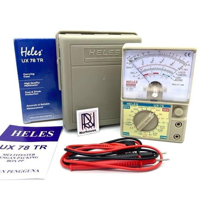 Multitester Heles Analog 78 TR avo meter Multimeter Original Heles