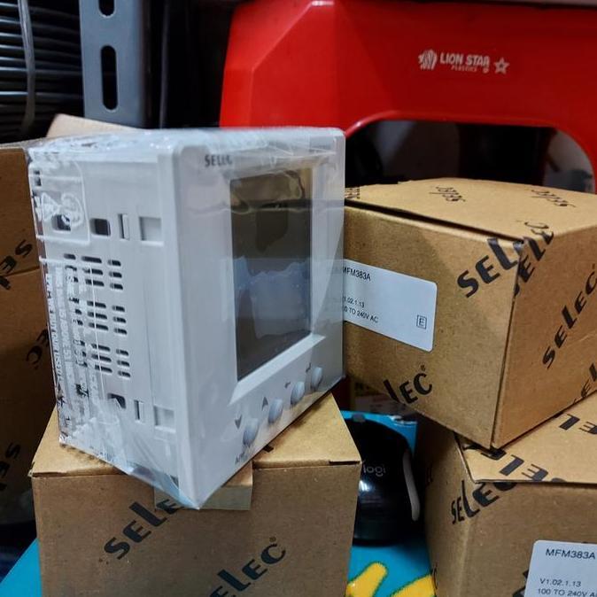 Power Meter MFM383A 3P Digital Multi Function Meter  merk SELEC