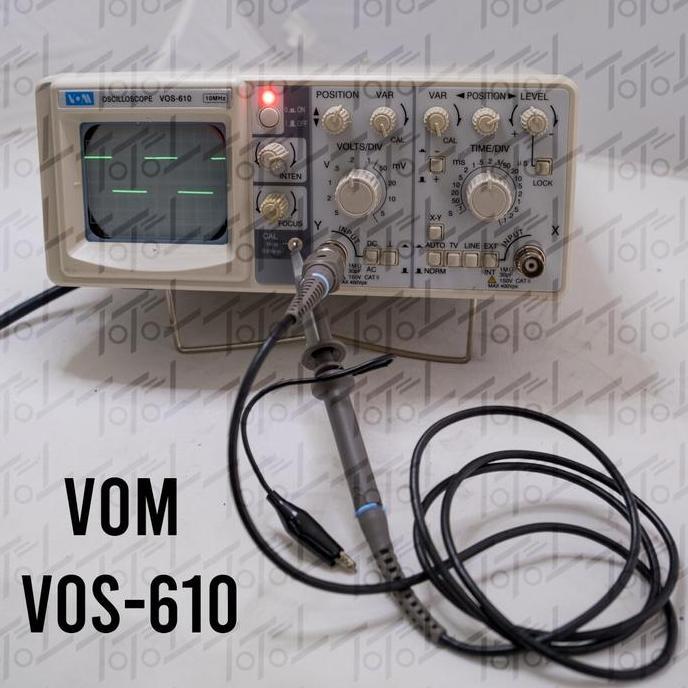 Vom VOS-610 Analog Oscilloscope 10 MHz 1 Channel