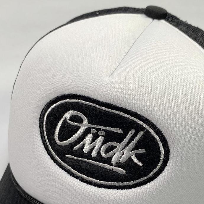 DR107 - Trucker Hat Omidoki Topi Jaring Pria Distro Original Hitam Putih Cap topi pancoat