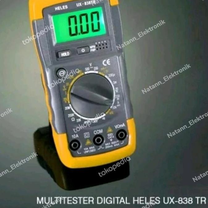 multimeter multitester heles digital UX838TR UX 838TR UX838 TR 838