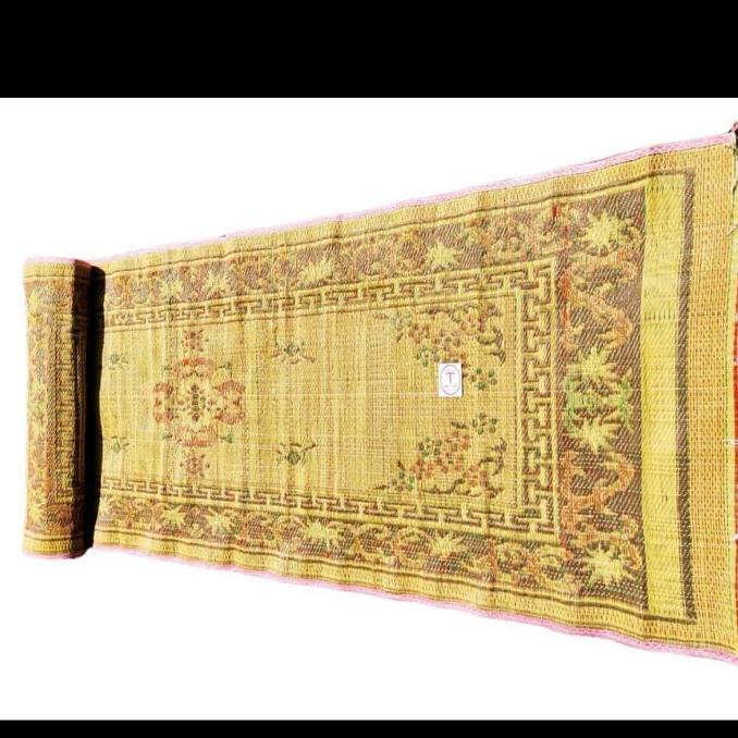 Promo Tikar plastik gulung panjang 6x1 meter tikar pandan 200*130 cm COD