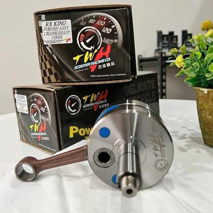 KRUK AS/CRANKSHAFT FORGED TWH RACING 52 MM/STRUK +1 YAMAHA RX KING ORIGINAL DAN TERPERCAYA