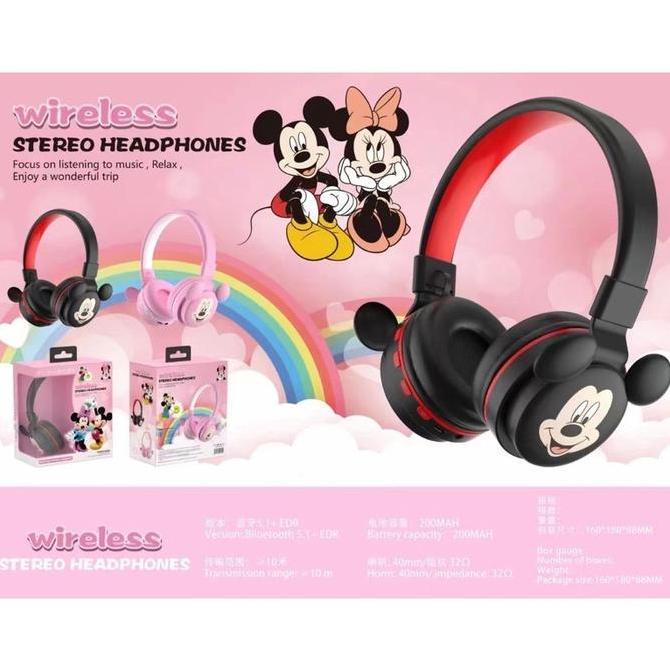 DF35 - [ NM 17 ]HEADPHONE BLUETOOTH MICKEY