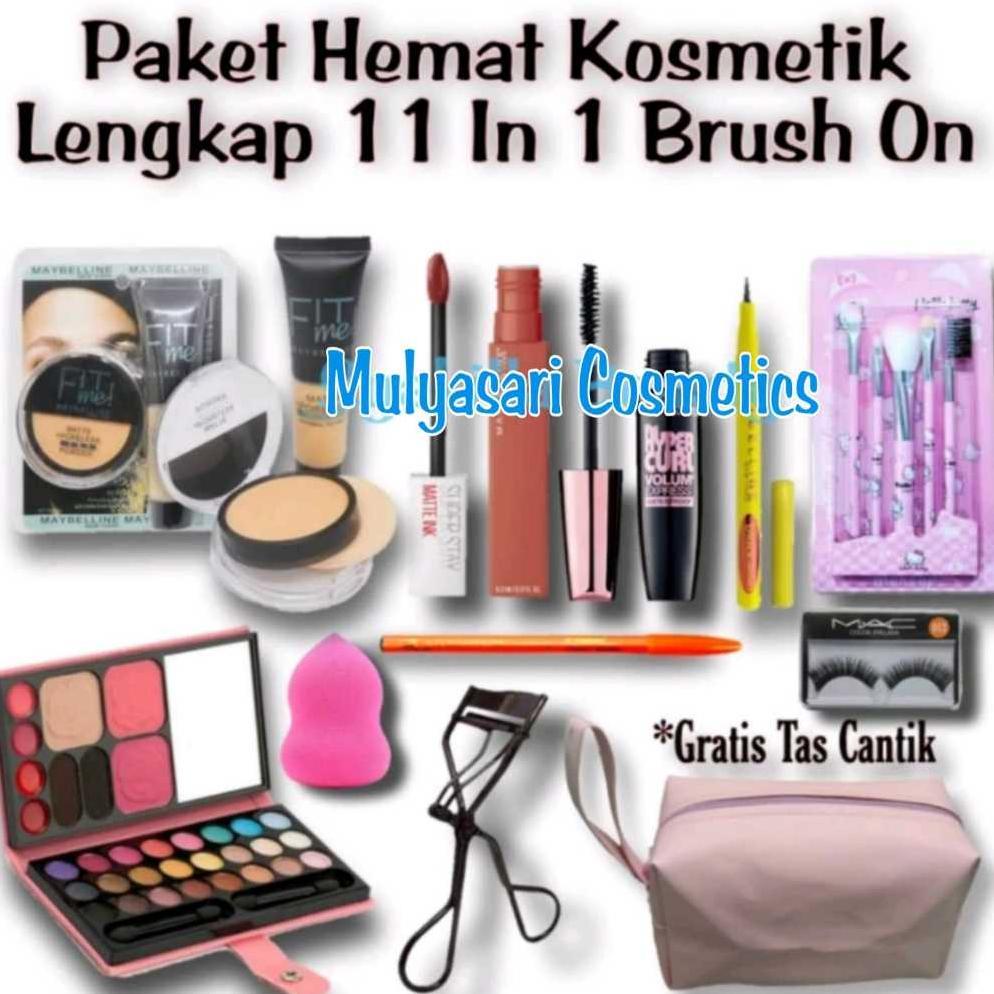 Paket Kosmetik Make Over Super Lengkap Murah / Paket Makeup Komplit 1 Paket 11 in 1 / Paket Makeup M