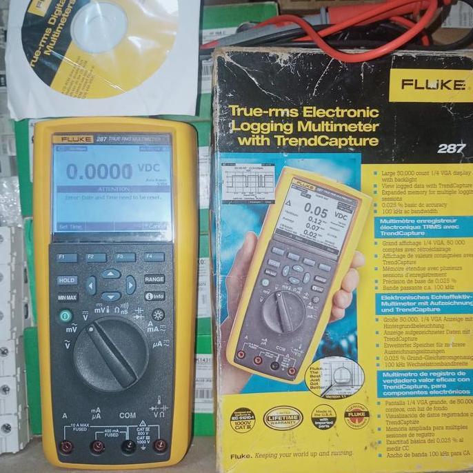 FLUKE 287 TRUE RMS MUTIMETER original