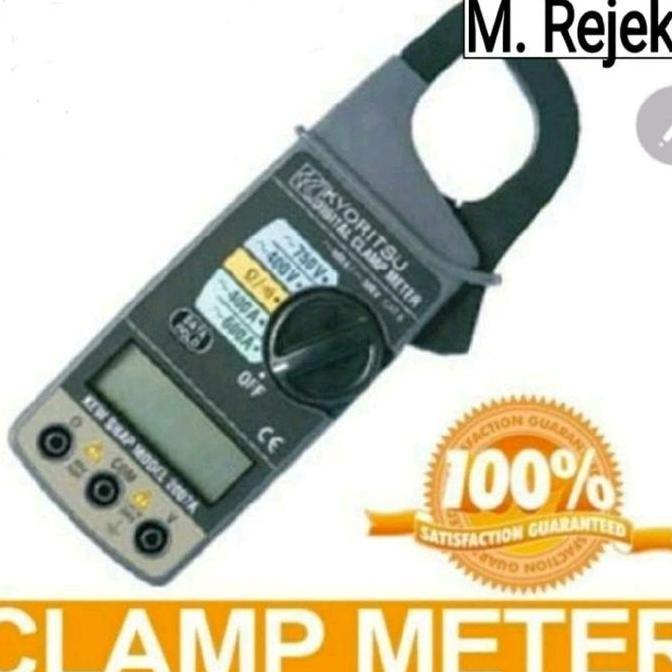 Kyoritsu 2007A Tang Ampere Digital Clamp Meter kyoritsu 2007A / 2007R (Versi Terbaru)