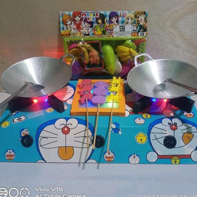 Mainan Anak Masakmasakan Kompor Led Cocok Untuk Buah Hati Cewek Dan Cowok Usia 34 Tahun Hadiah Toys