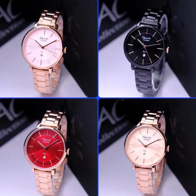 JAM TANGAN WANITA ALEXANDRE CHRISTIE AC2870 AC 2870 original