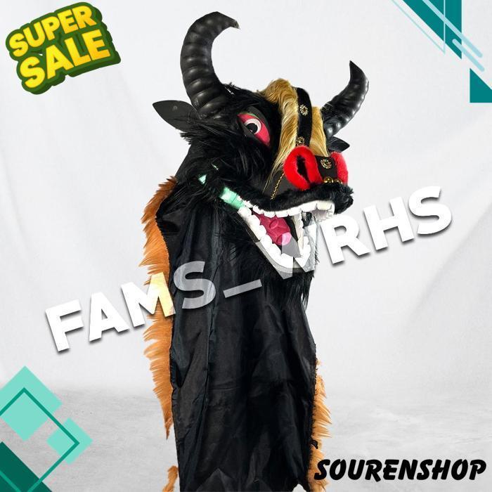 Bantengan Anak Bantengan Mangap Spons Topeng Bantengan Kerbau Br 1030