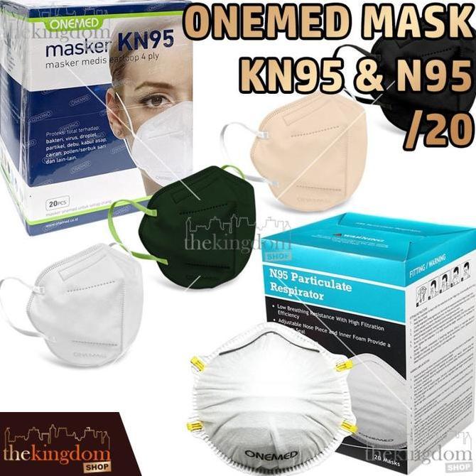 AVOCEAN Onemed Mask N95 KN95 4Ply Masker Respirator Earloop Headloop /20 KN 95