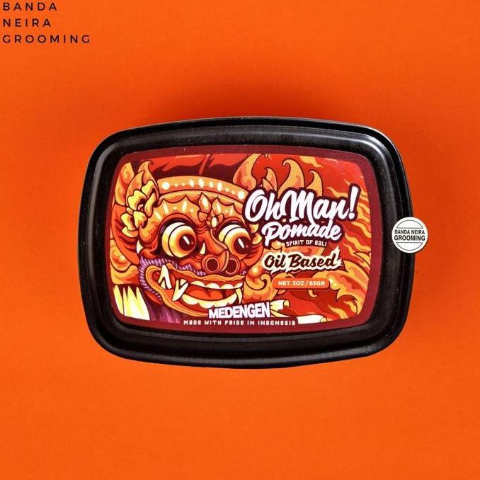 OH MAN / OHMAN Medengen Oil Based Pomade Strong Hold