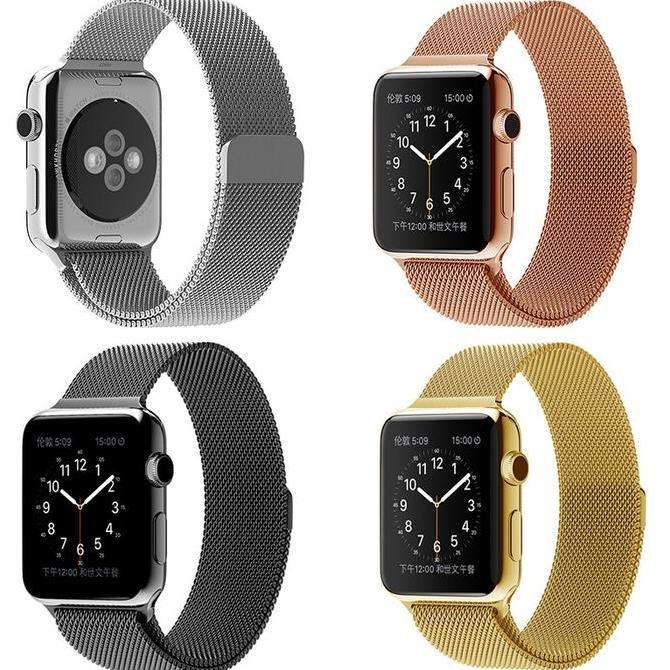 RUDBECKIA NOTO 38mm 38 mm Strap Apple Watch Milanese Loop Jam Smartwatch
