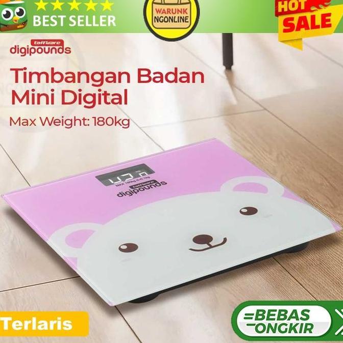 DITSY Timbangan Berat Badan Digital Motif lucu