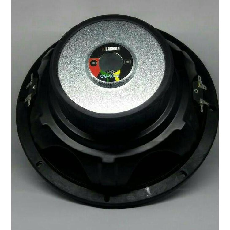 DF124 - SPEAKER 10 INCH SUBWOOFER CARMAN DOUBLE COIL ( ORIGINAL ASLI )