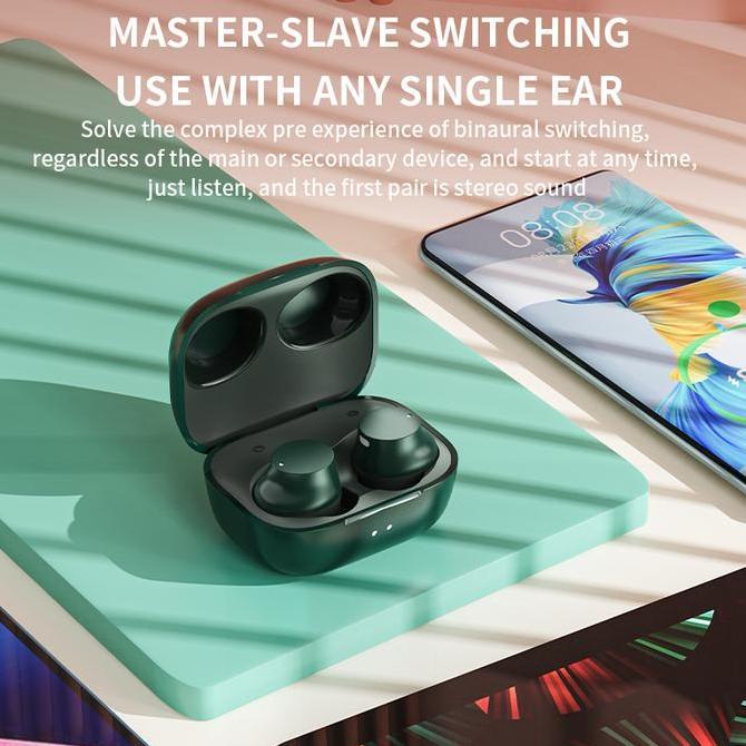 DB224 >> Headset Bluetooth TWS A3900 Earphone V5.2 Wireless Mega Bass Headphones Super Bluetooth 5.3