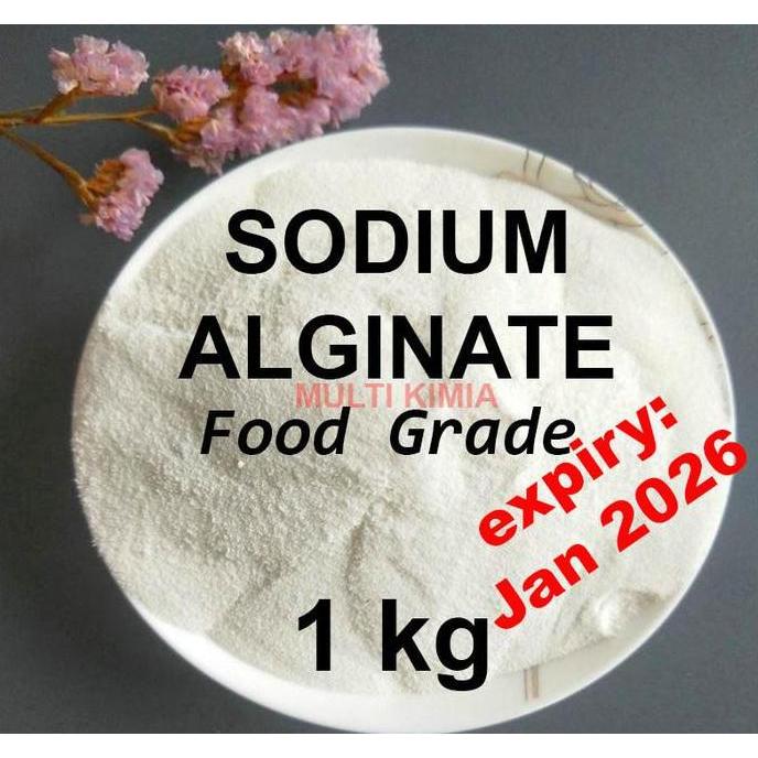 ready Sodium Alginate - Pengental Makanan 1 KG