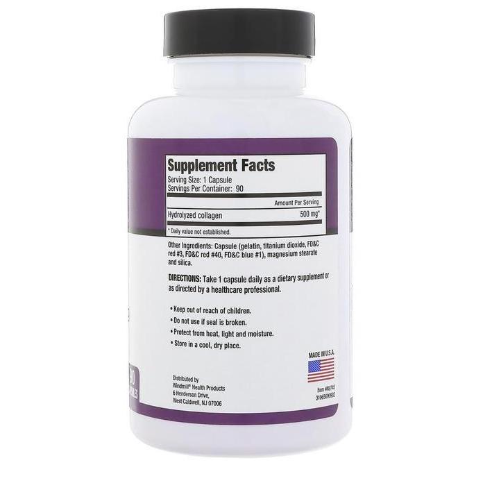 Rejuvicare Super Collagen 500 Mg 90 Capsules Joints Hair Skin Nails Original