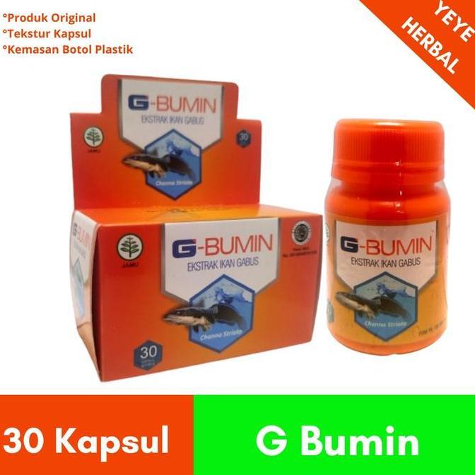Kapsul G Bumin Ekstrak Ikan Gabus TEG