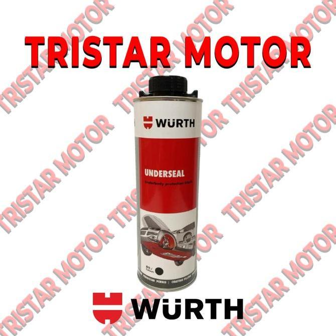 TERMURAH - Anti Karat Wurth Underseal Underbody Protection Black Peredam Aspal 1 Liter